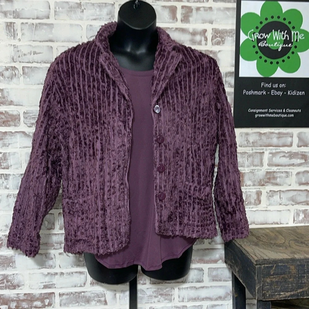 Hearts of palm jacket womens size 14